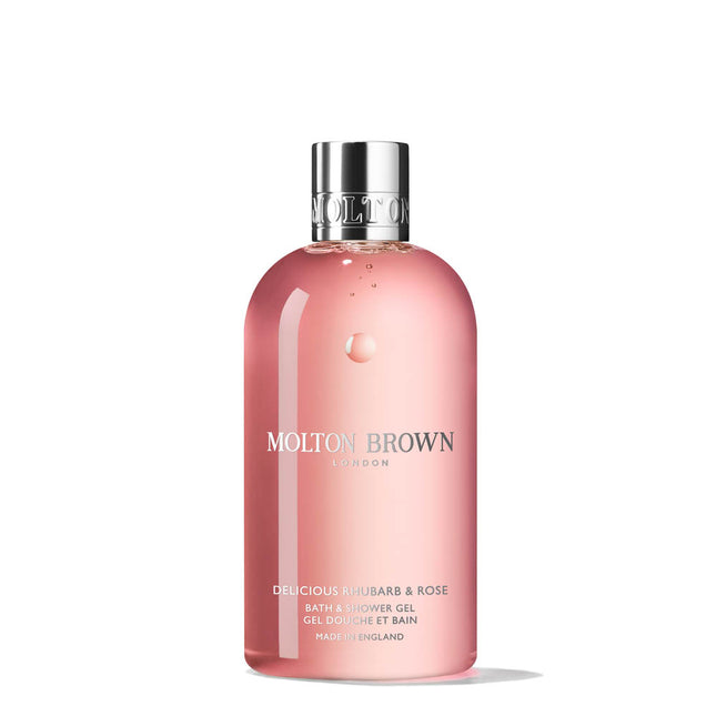 DELICIOUS RHUBARB & ROSE BATH & SHOWER GEL