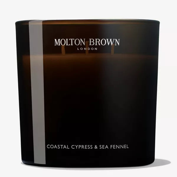 COASTAL CYPRESS & SEA FENNEL SCENTED CANDLE