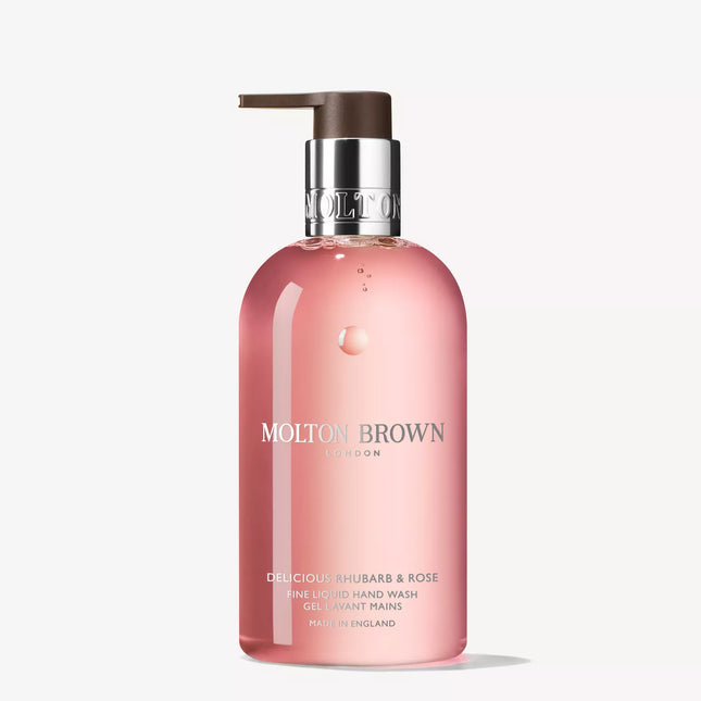 DELICIOUS RHUBARB & ROSE FINE LIQUID HAND WASH